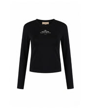 Malelions Women College Longsleeve Top | Black