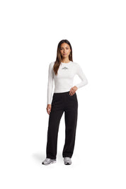 Malelions Women College Longsleeve Top | White
