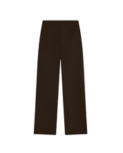 Malelions Women College Straight Leg Sweatpants | Dark Brown