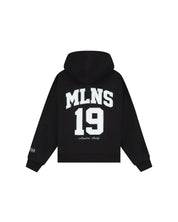 Malelions Women Sherpa Applique Match Hoodie | Black