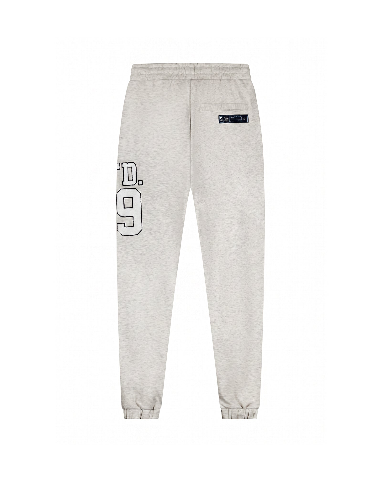 Malelions Women Sherpa Applique Match Sweatpants | Grey Melange
