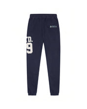 Malelions Women Sherpa Applique Match Sweatpants | Midnight Blue