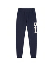 Malelions Women Sherpa Applique Match Sweatpants | Midnight Blue