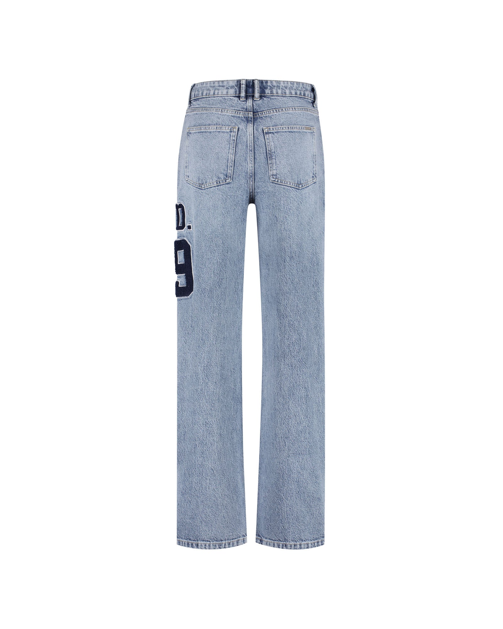 Malelions Women Straight Leg Match Jeans | Light Blue