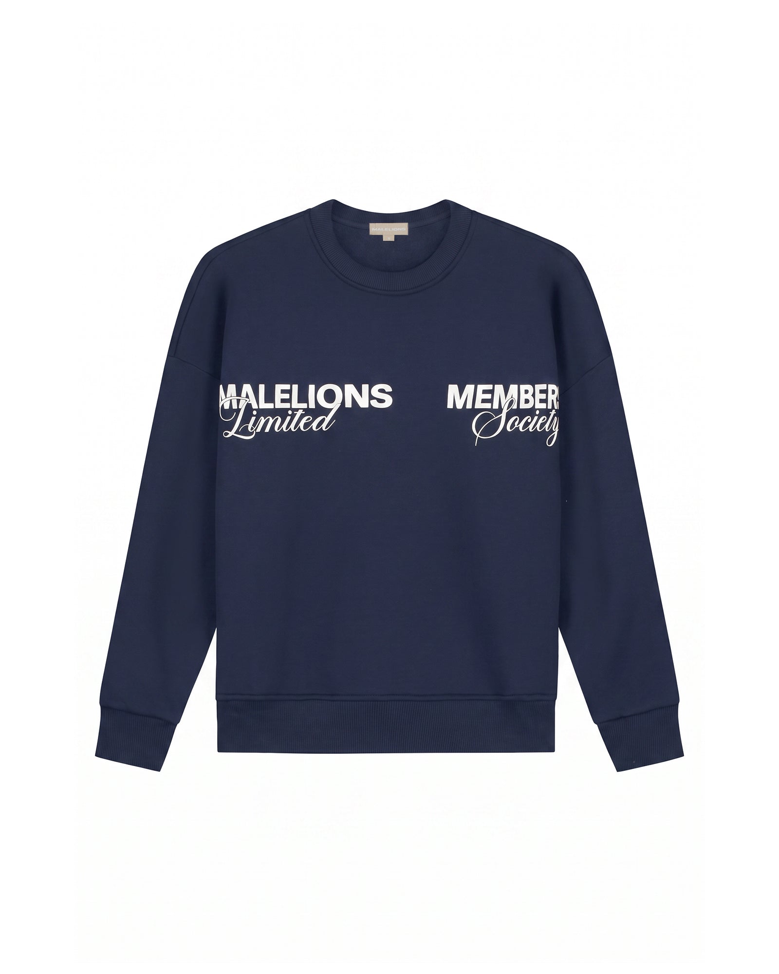 Malelions Women Members Society Sweater | Midnight Blue