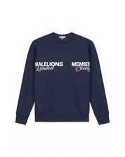 Malelions Women Members Society Sweater | Midnight Blue