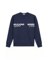  Malelions Women Members Society Sweater | Midnight Blue