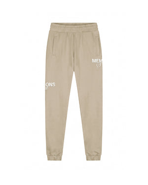 Malelions Women Members Society Sweatpants | Beige