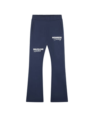 Malelions Women Members Society Flared Sweatpants | Midnight Blue