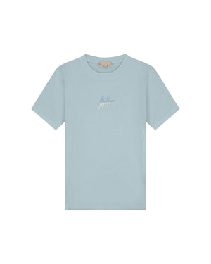 Malelions Women Kiki T-Shirt | Vista Blue/Dark Blue