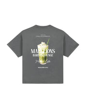 Malelions Women Barista Lounge Oversized T-Shirt | Acid Wash