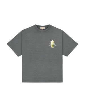 Malelions Women Barista Lounge Oversized T-Shirt | Acid Wash