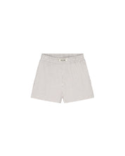 Malelions Women Patch Logo Striped Shorts | Sand