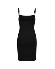 Malelions Women Charm Emblem Dress | Black