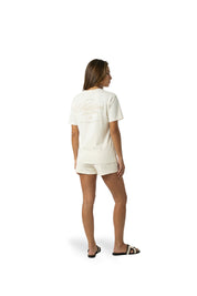 Malelions Women Social Club Shorts | Cream