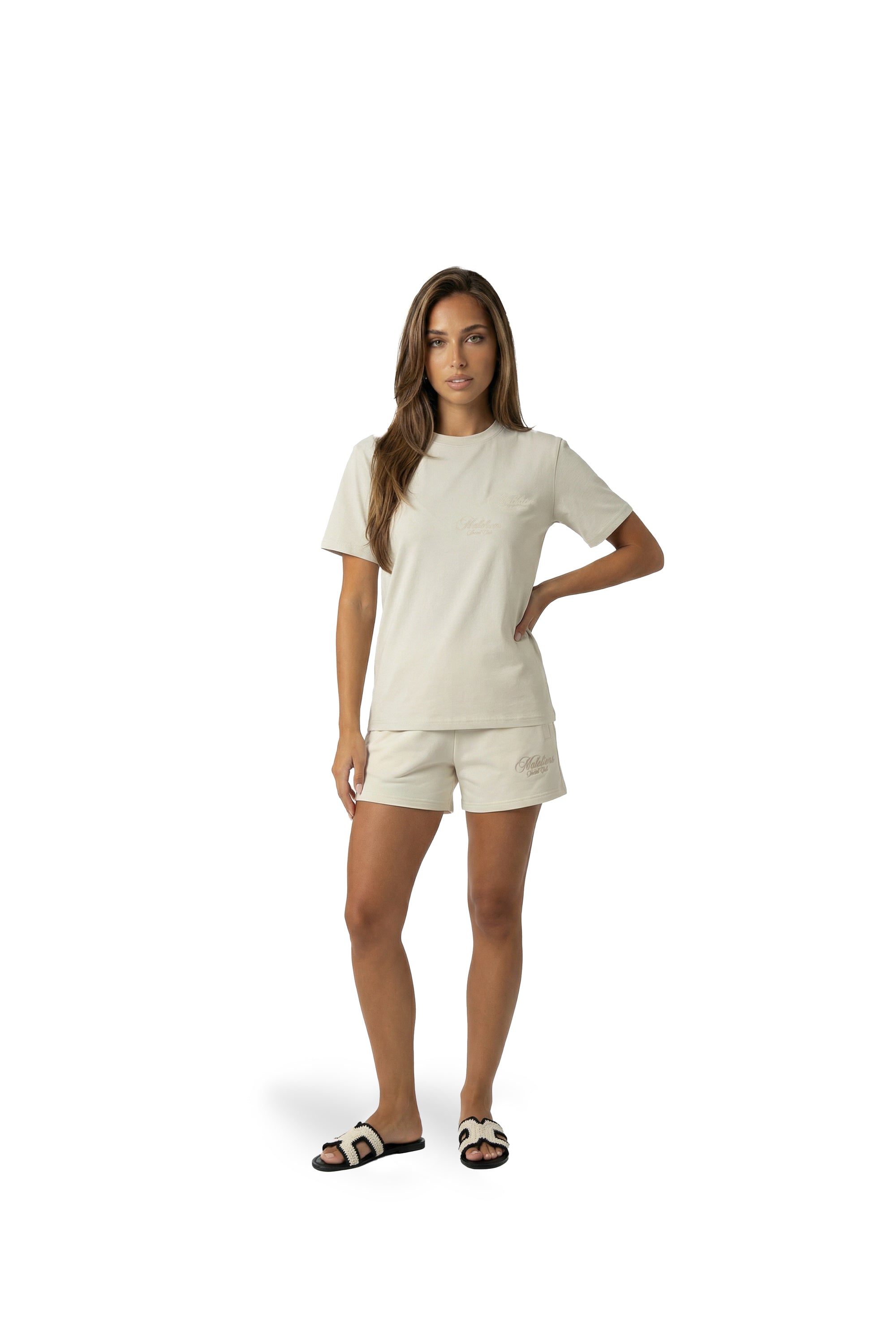 Malelions Women Social Club Shorts | Sand