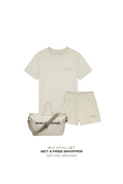 Malelions Women Social Club T-Shirt | Sand