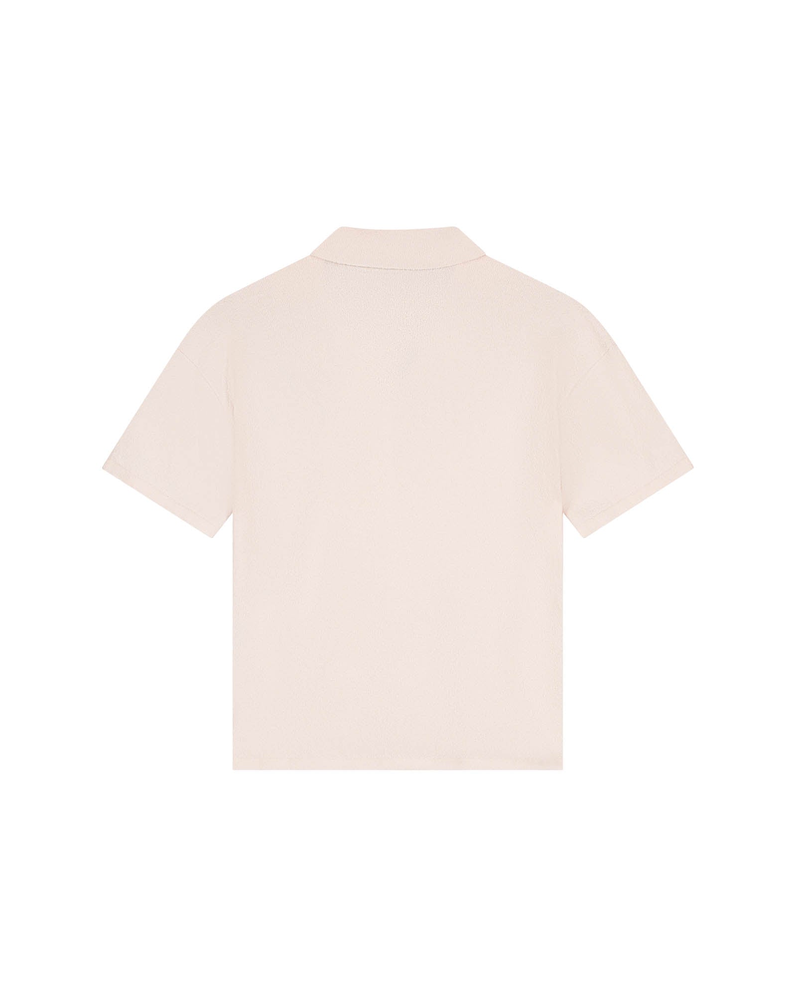 Malelions Women Emblem Bouclé Shirt | Soft Pink