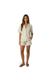 Malelions Women Emblem Bouclé Shorts | Sand