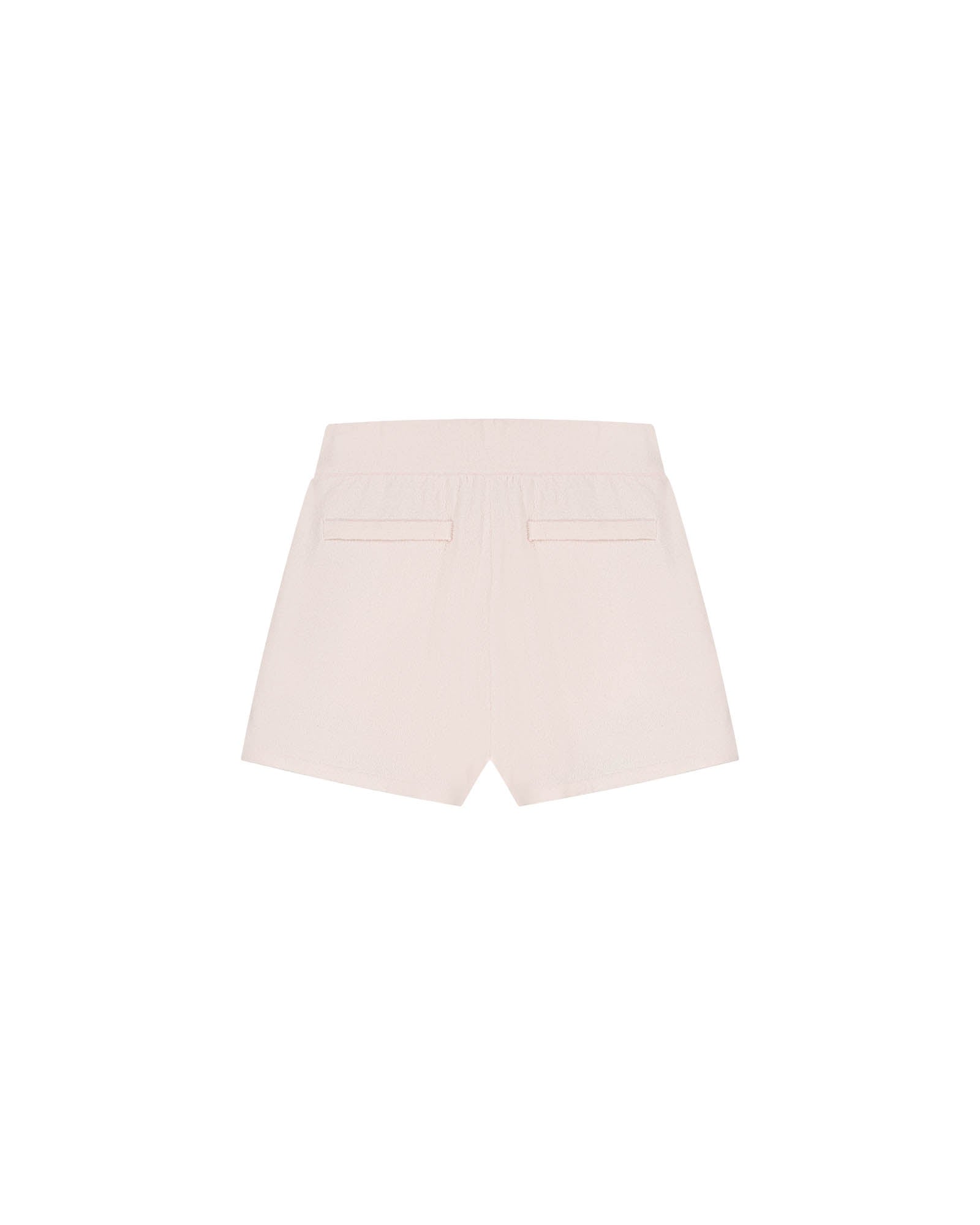 Malelions Women Emblem Bouclé Shorts | Soft Pink