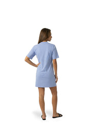 Malelions Women Studio T-Shirt Dress | Vista Blue