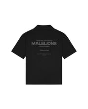 Malelions Women Italian Summer Towelling Shirt | Black