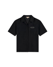 Malelions Women Italian Summer Towelling Shirt | Black