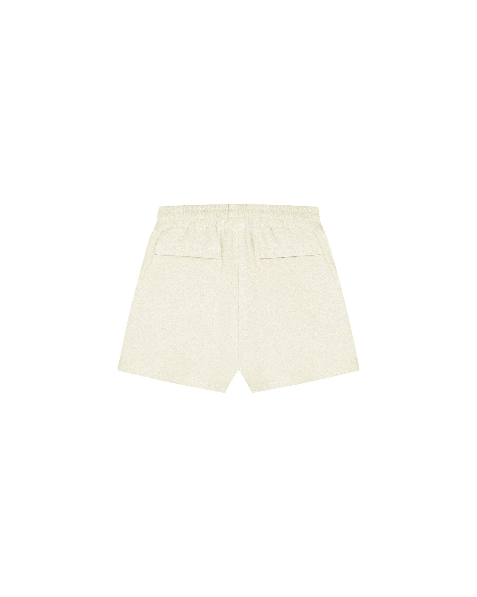 Malelions Women Italian Summer Towelling Shorts | Cream