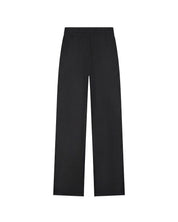 Malelions Women Seersucker Loose Fit Pants | Black