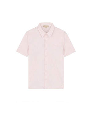 Malelions Women Seersucker Shirt | Soft Pink