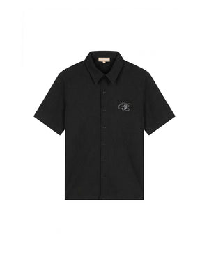 Malelions Women Seersucker Shirt | Black