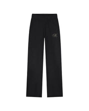 Malelions Women Seersucker Loose Fit Pants | Black