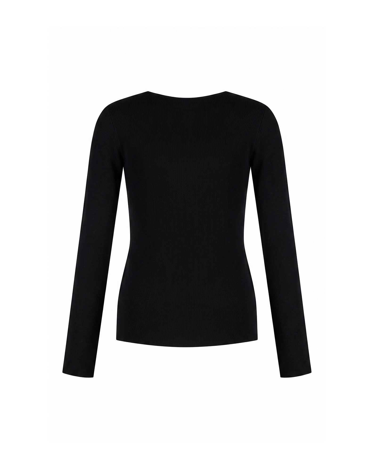 Malelions Women Emblem V-Neck Top | Black