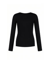 Malelions Women Emblem V-Neck Top | Black