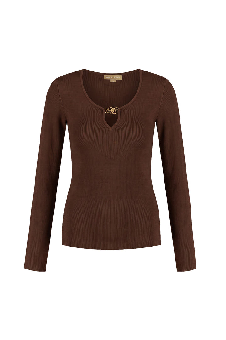 MWC50026003_50012_Malelions_Women_Emblem_V-neck_Top_Dark_Brown_Front_4f0cdfa7-4d2e-4d6a-8bac-813b9865dc85.jpg