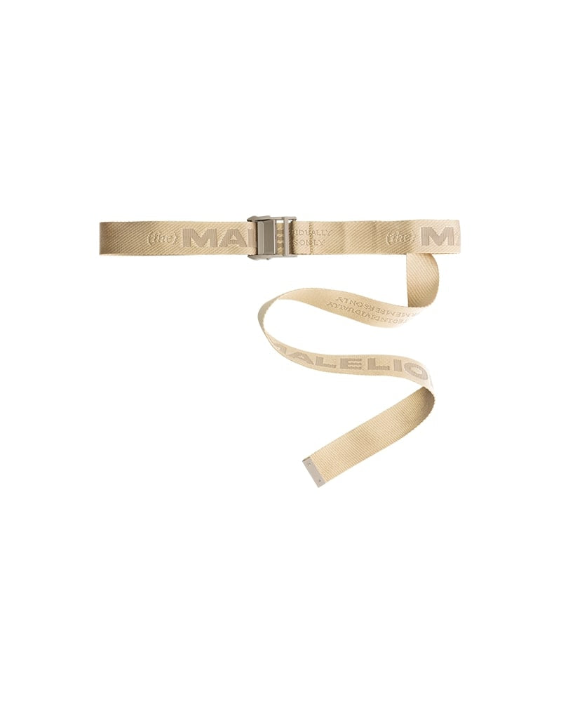  Malelions Women Members Belt | Beige