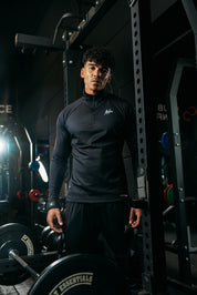 Malelions Sport Ace Quarter Zip | Schwarz