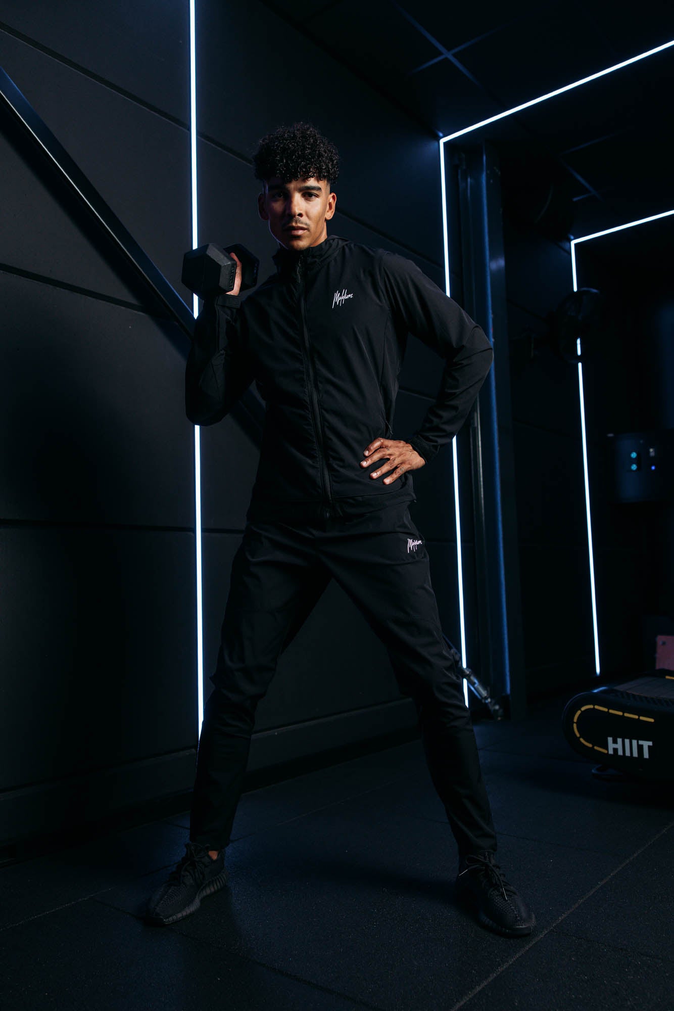Malelions Sport Running Trackpants | Black