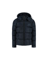  Malelions Junior Patch Puffer Jacket | Navy