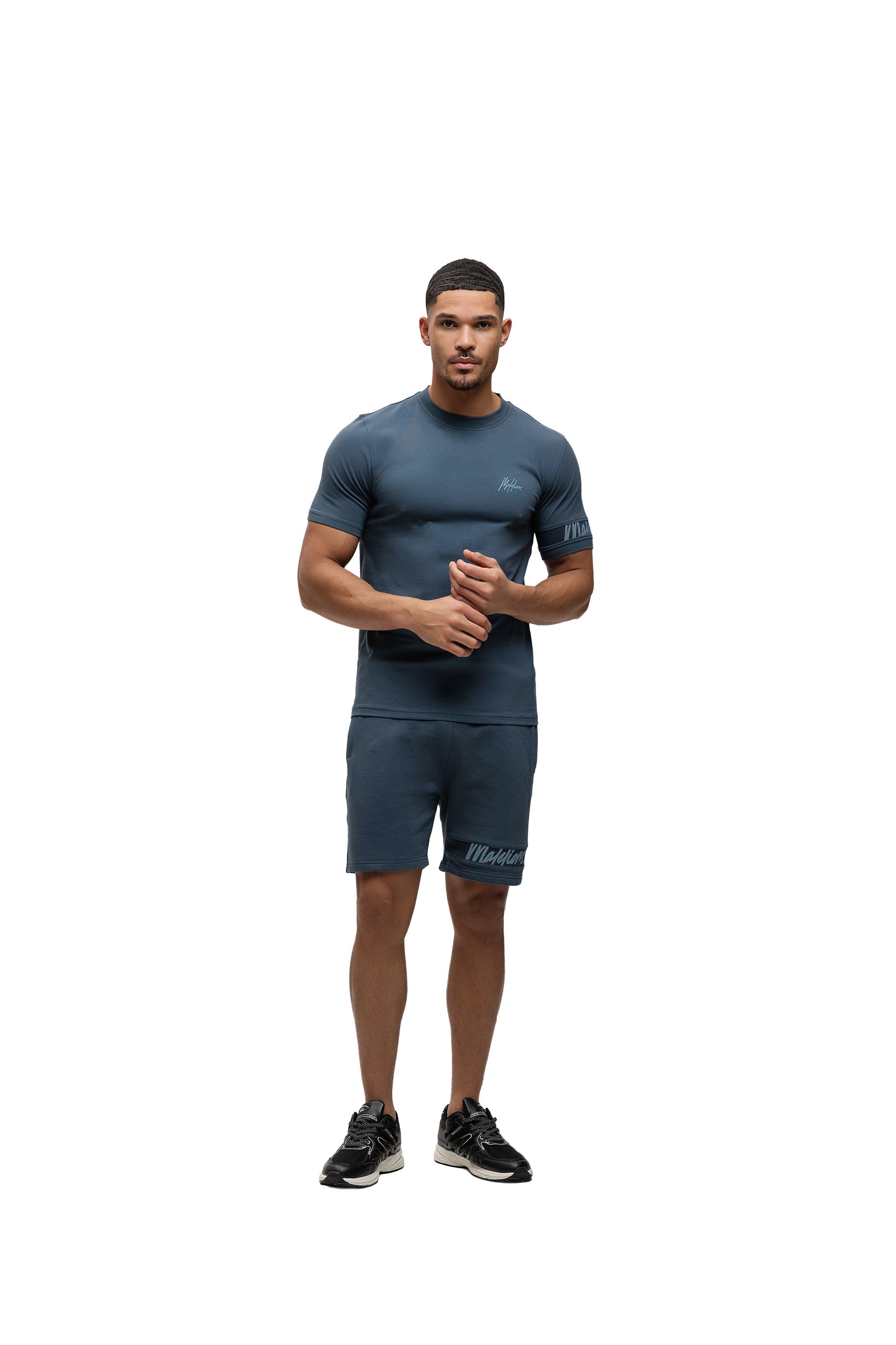 Malelions Men Captain T-Shirt | Slate