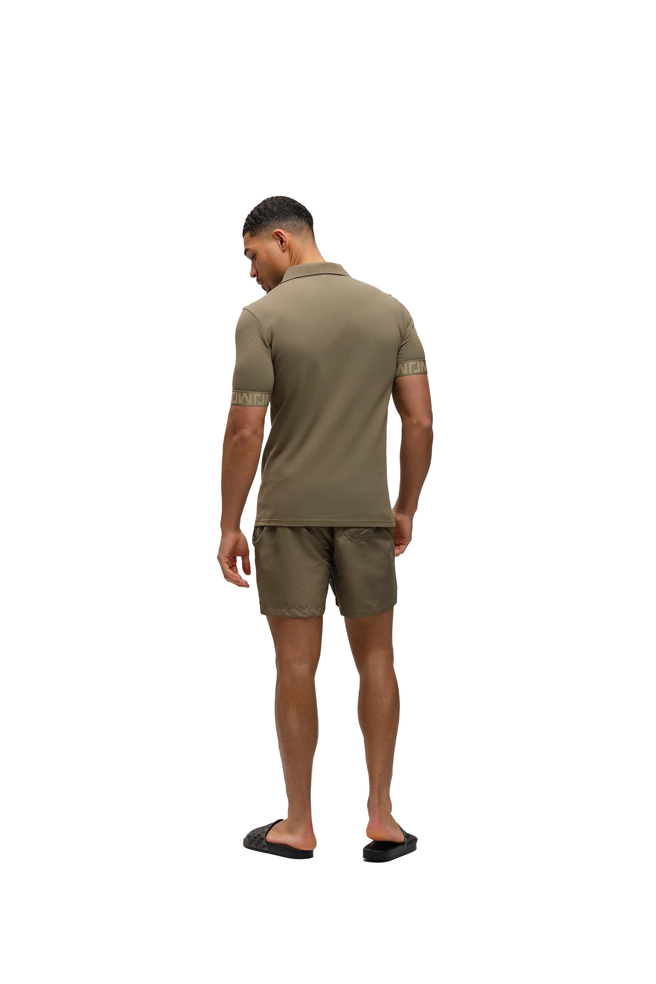 Malelions Men Venetian Polo | Dark Sage