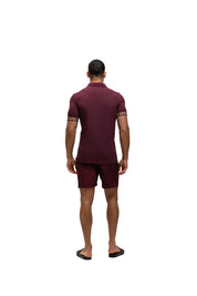 Malelions Men Venetian Polo | Burgundy