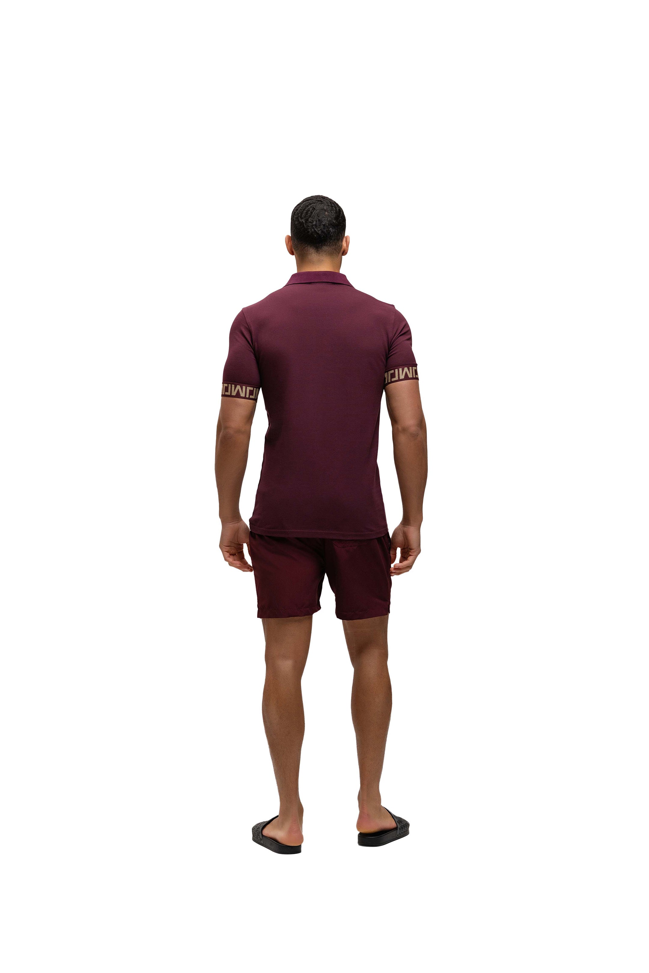Malelions Men Venetian Polo | Burgundy