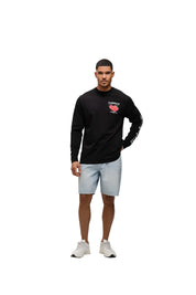 Malelions Men Sweet Summer Longsleeve T-Shirt | Black