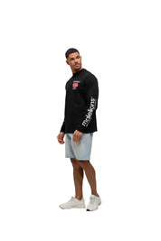 Malelions Men Sweet Summer Longsleeve T-Shirt | Black