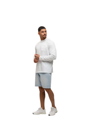 Malelions Men Department Longsleeve T-Shirt | White