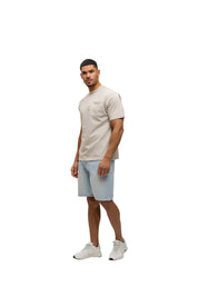 Malelions Men Department T-Shirt | Light Beige