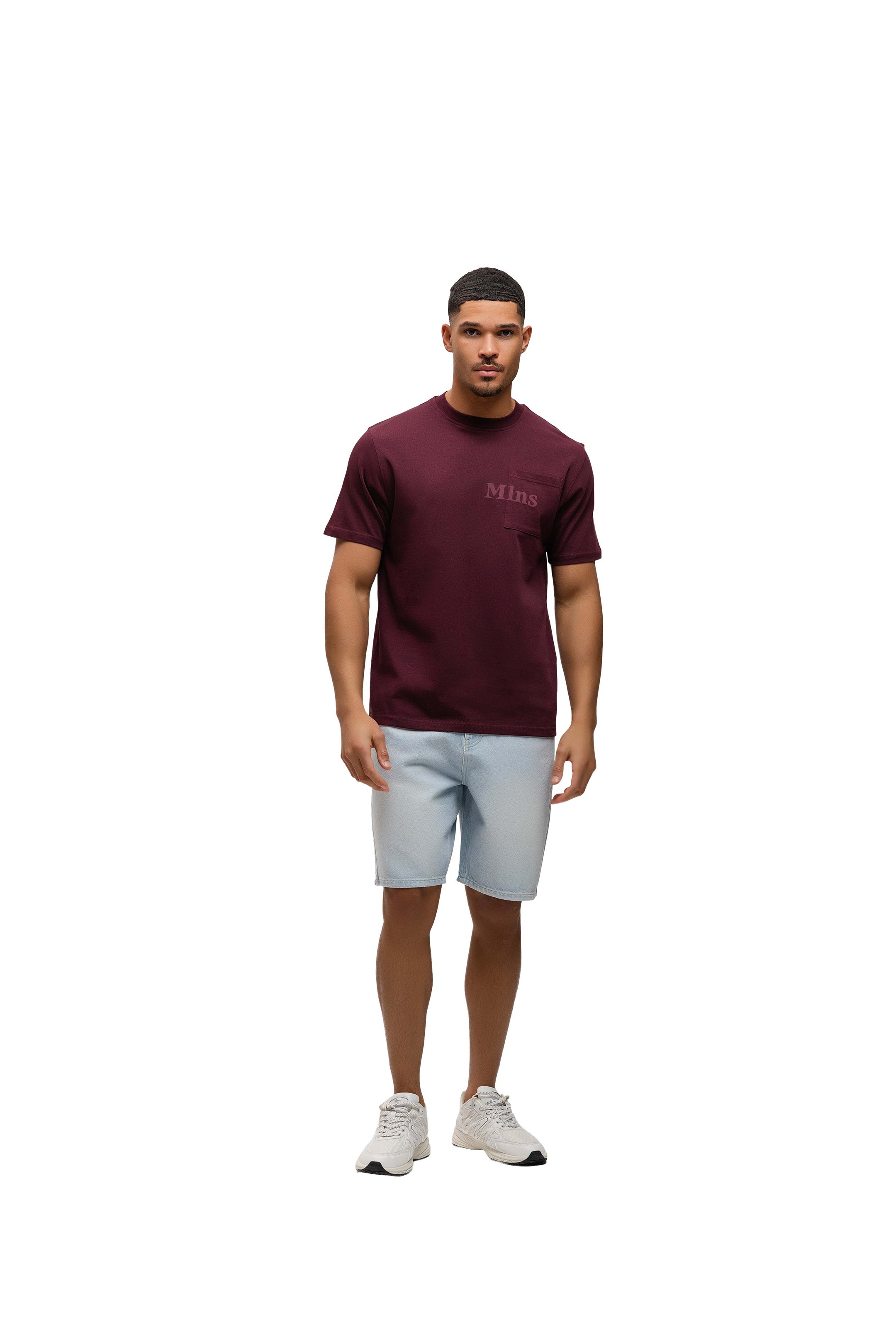 Malelions Men Department T-Shirt | Burgundy