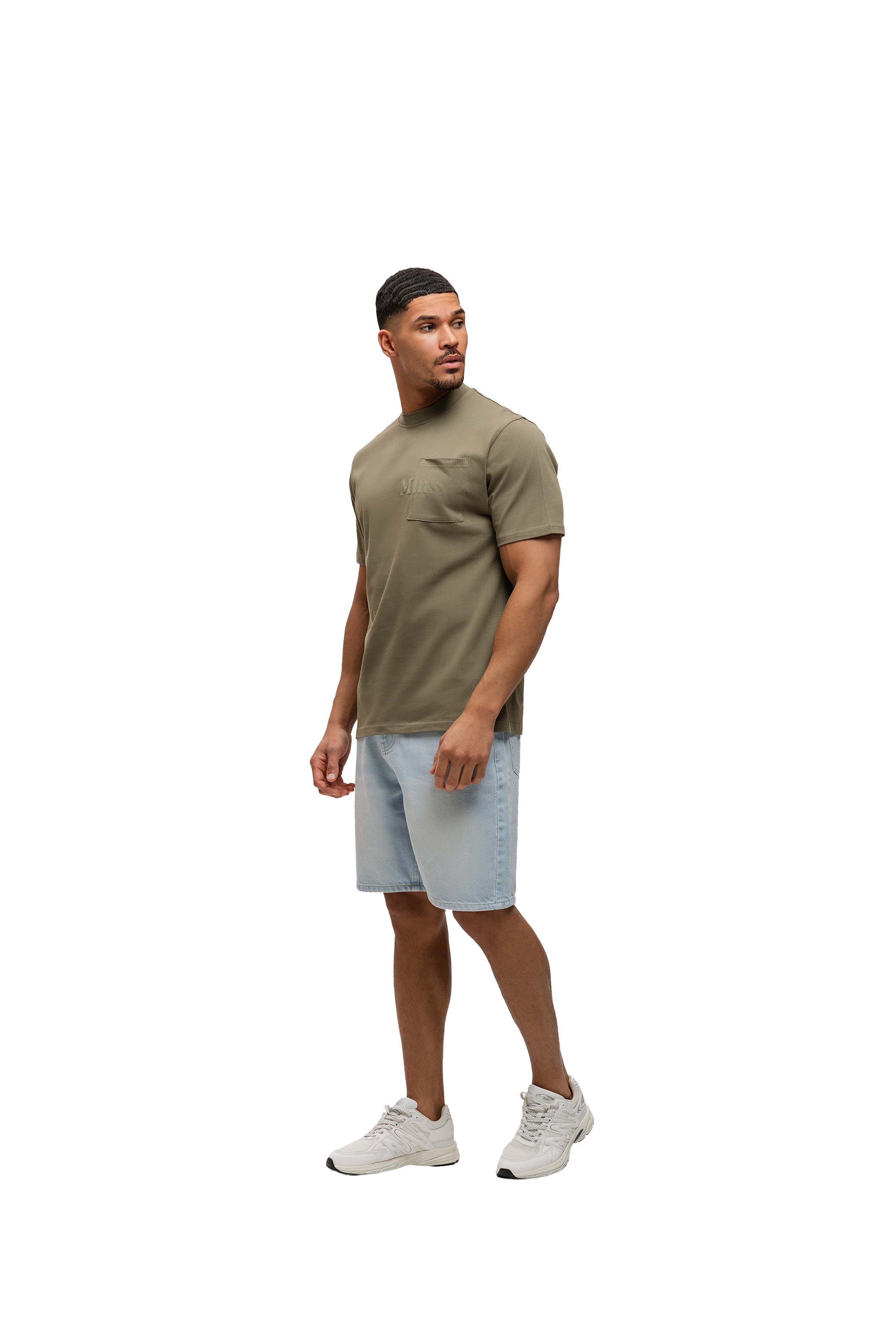 Malelions Men Department T-Shirt | Dark Sage