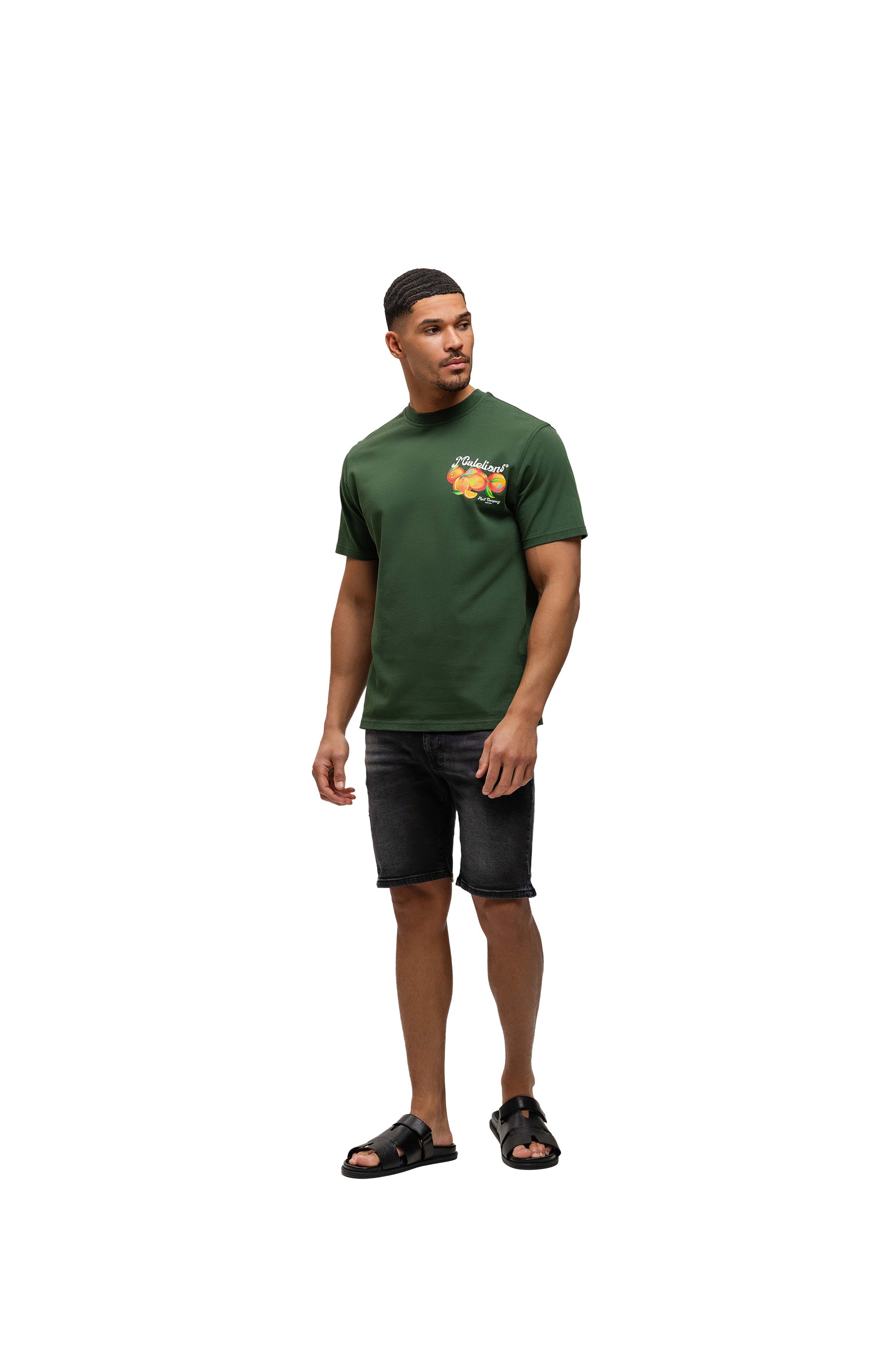 Malelions Men Fruit Company T-Shirt | Racing Green